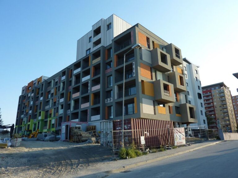 Novostavba polyfunkčného bytového domu MamaPapa, Bratislava – Dúbravka